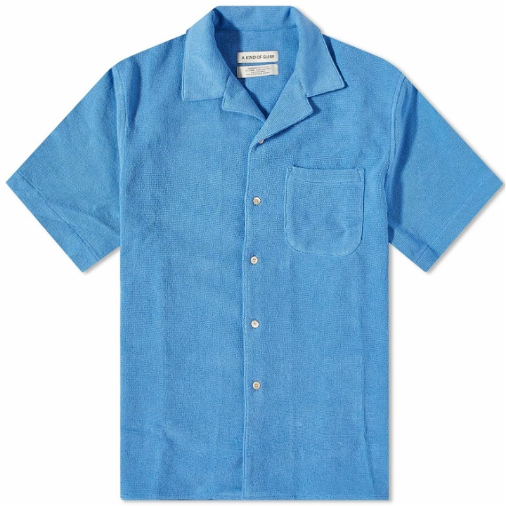 Photo: A Kind of Guise Men's Gioia Shirt in Azure