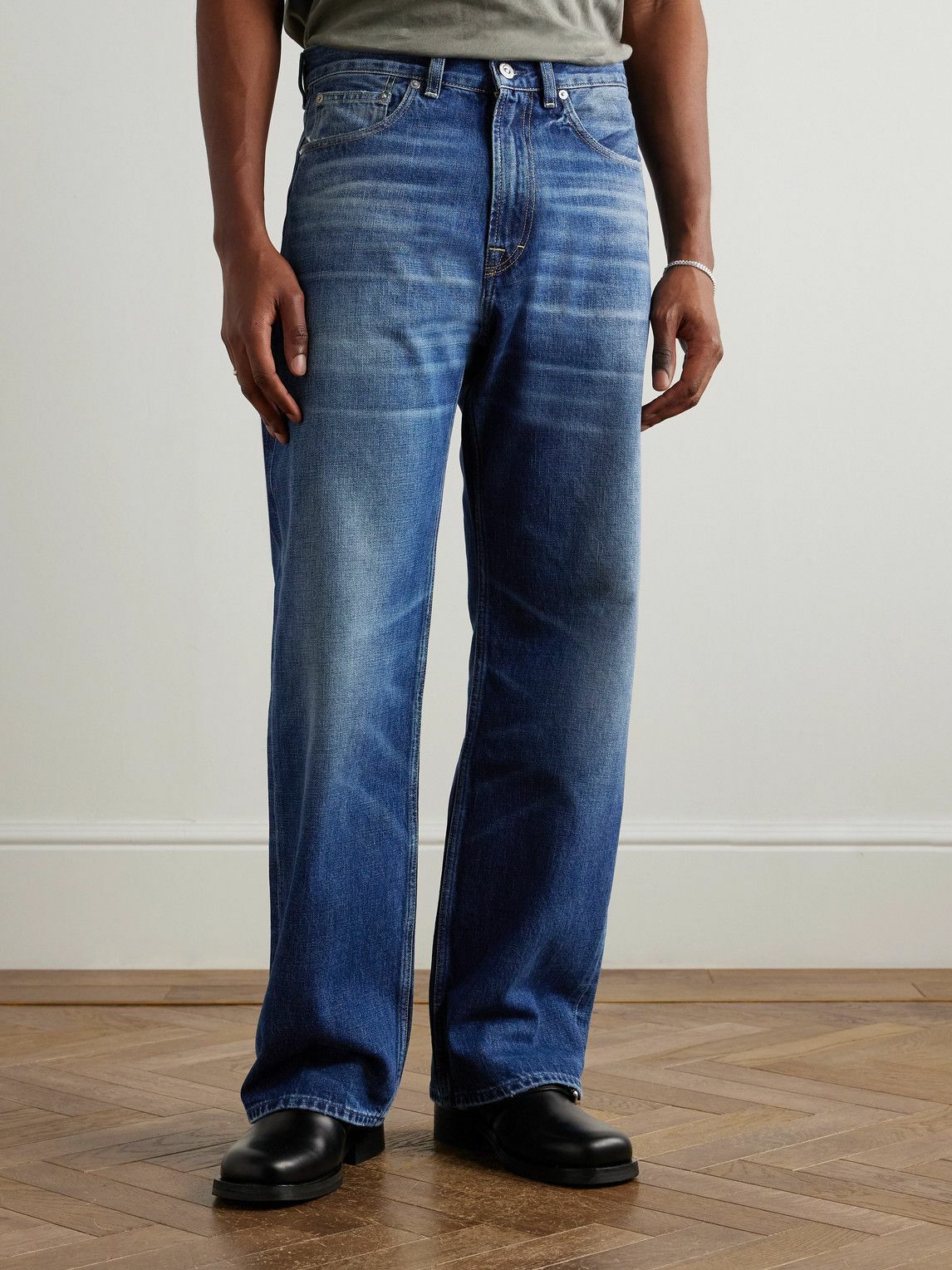 Our Legacy - Emporio Armani Terzo Straight-Leg Jeans - Blue Our Legacy