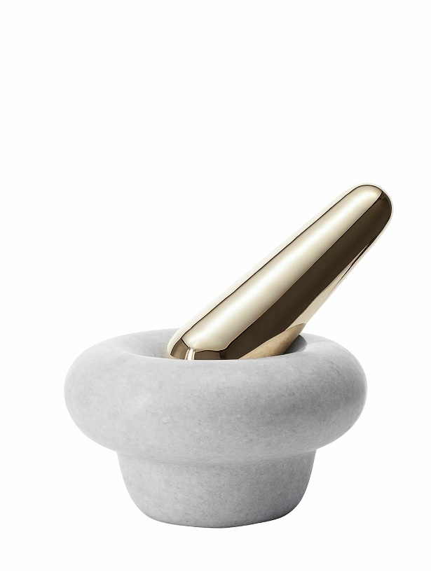 Photo: TOM DIXON - Marble Pestle And Mortar