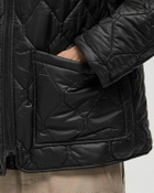 Goldwin Reversible Quilted Puffy Jacket Black Mens Windbreaker