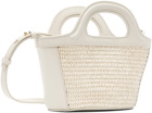 Marni White Tropicalia Micro Tote