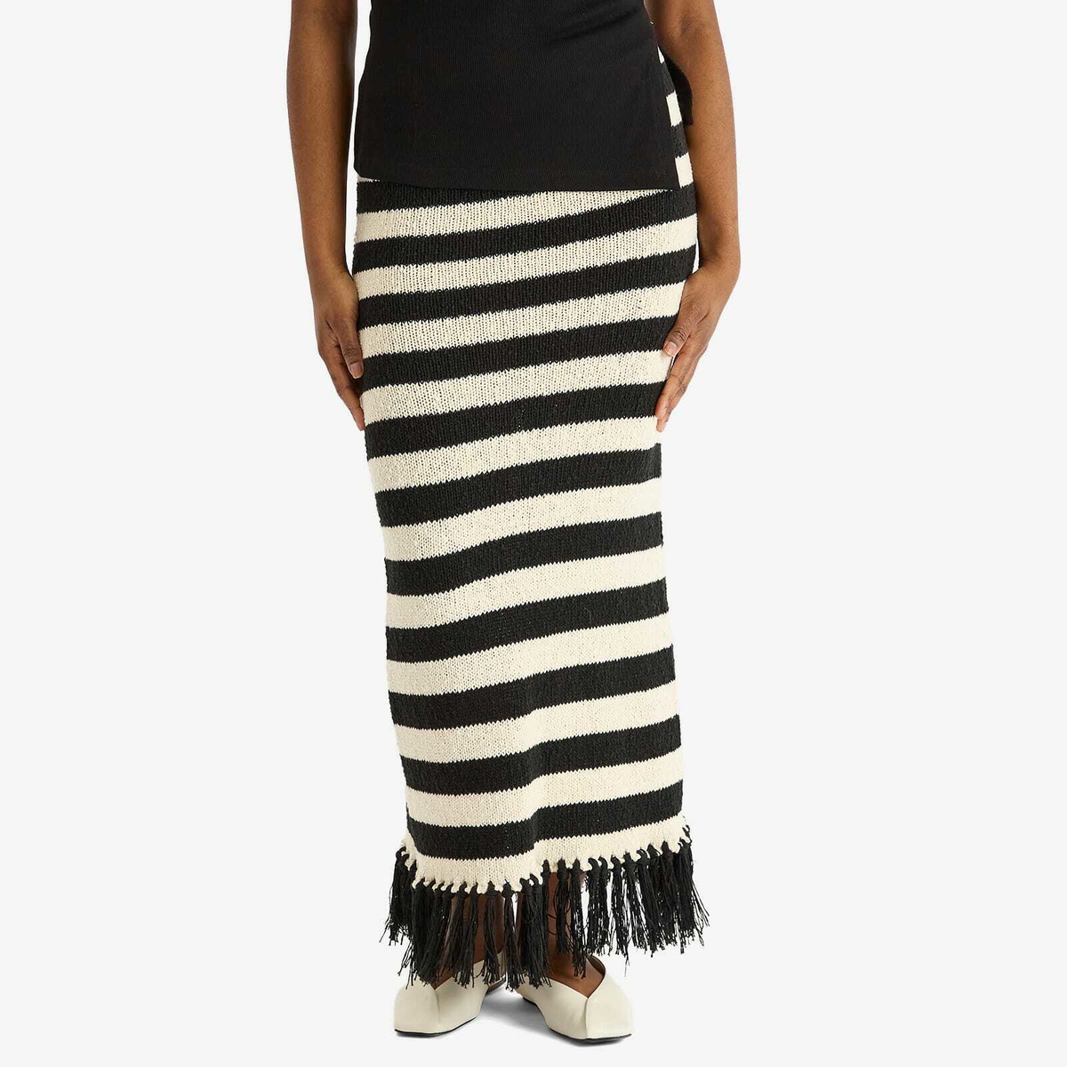 4th & Reckless Women's Lauryn Skirt in Stripe