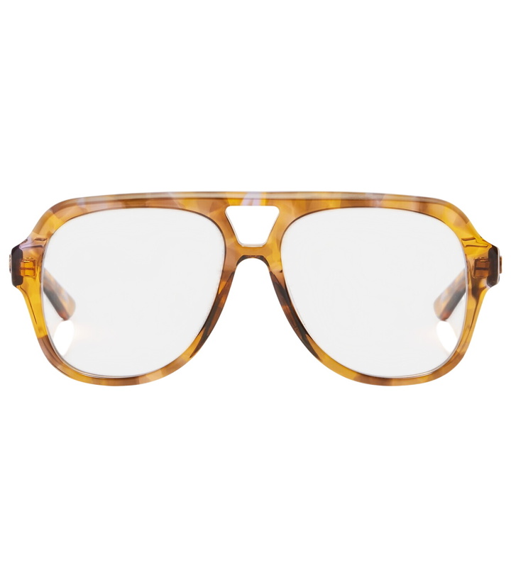 Photo: Chloé Optical Native oversized aviator glasses