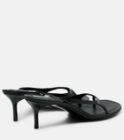Acne Studios 60 patent leather sandals