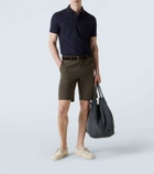 Loro Piana Jarno cotton-blend Bermuda shorts