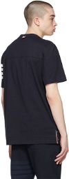Thom Browne Navy Engineered 4-Bar T-Shirt