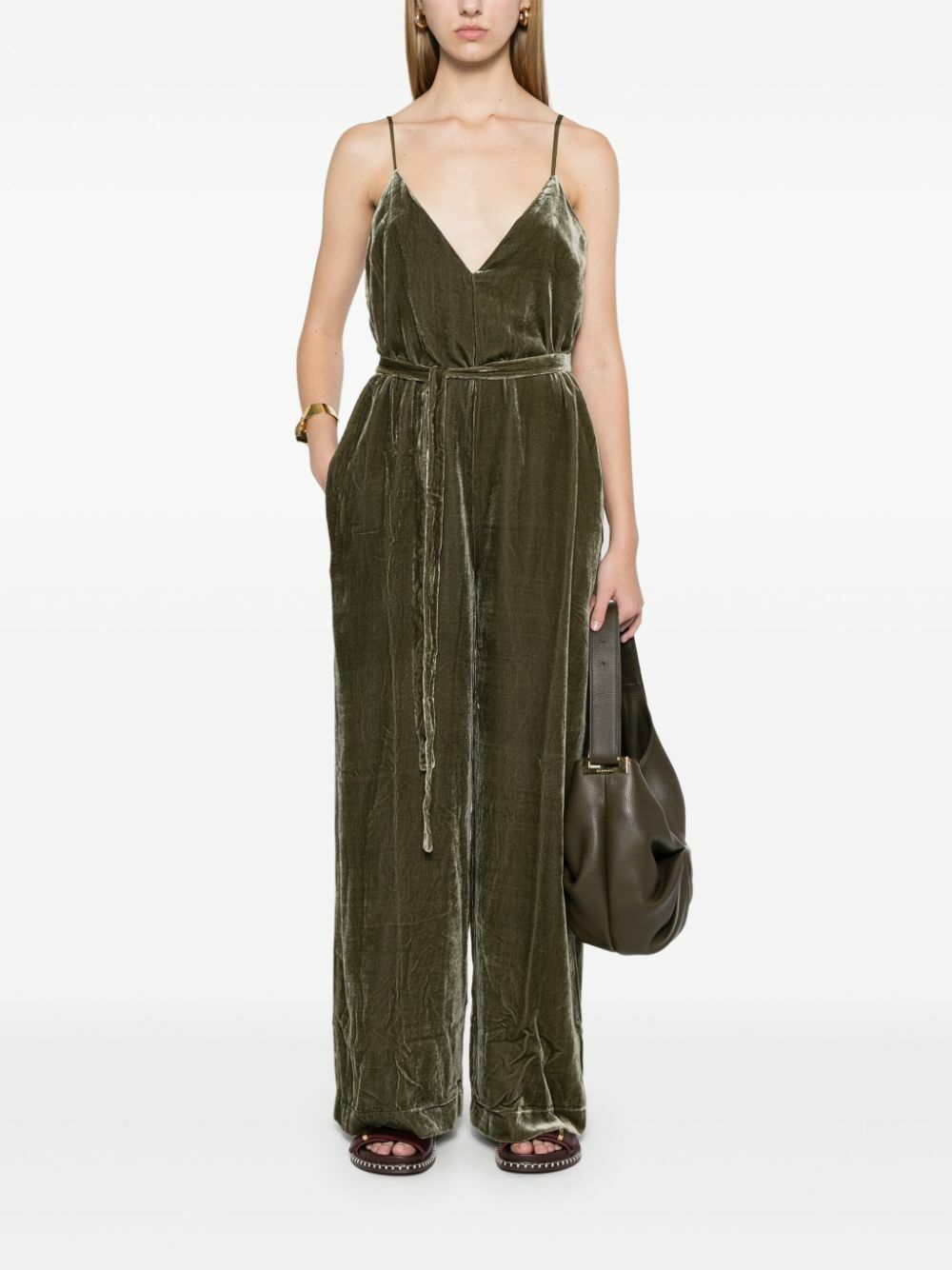 GOLDHAWK - Velvet Jumpsuit womens