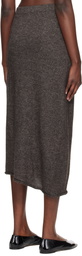 Lauren Manoogian Gray Askew Midi Skirt