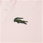 Lacoste Men's Robert Georges Core Polo Shirt in Flamingo