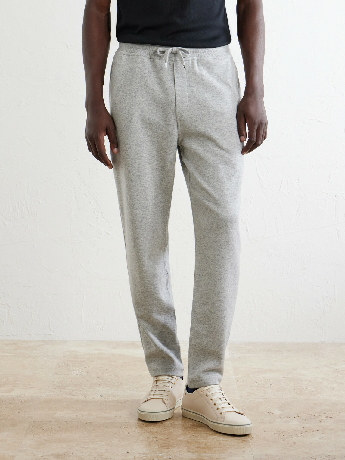 Brunello Cucinelli - Tapered Cashmere-Blend Sweatpants - Gray