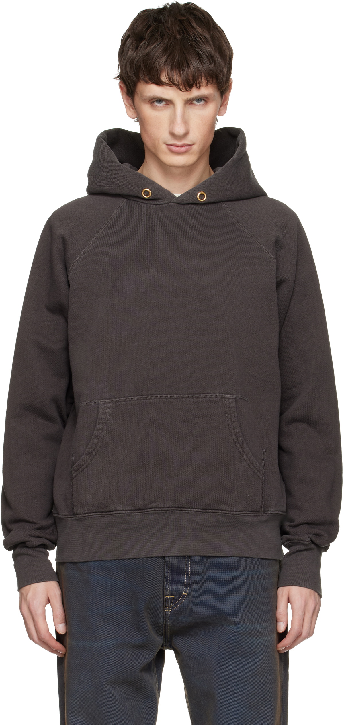 【未使用】LES TIEN ZIP HOODIE グレー L Heavyweight Zip Hoodie | LES TIEN Mens Collection – L E S T I E N