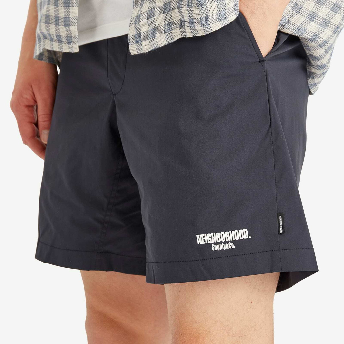 Neighborhood Men's Multifunctional Shorts in Navy