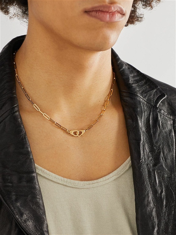 Photo: Foundrae - Sister Hook Gold Necklace