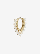 MARIA TASH 18K Yellow Gold Pearl Coronet Hoop Earring
