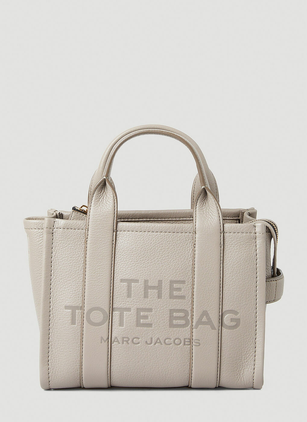 Marc Jacobs Grained Calfskin Mini The Tote Bag Candy Pink