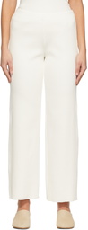 Vince Off-White Cotton Lounge Pants