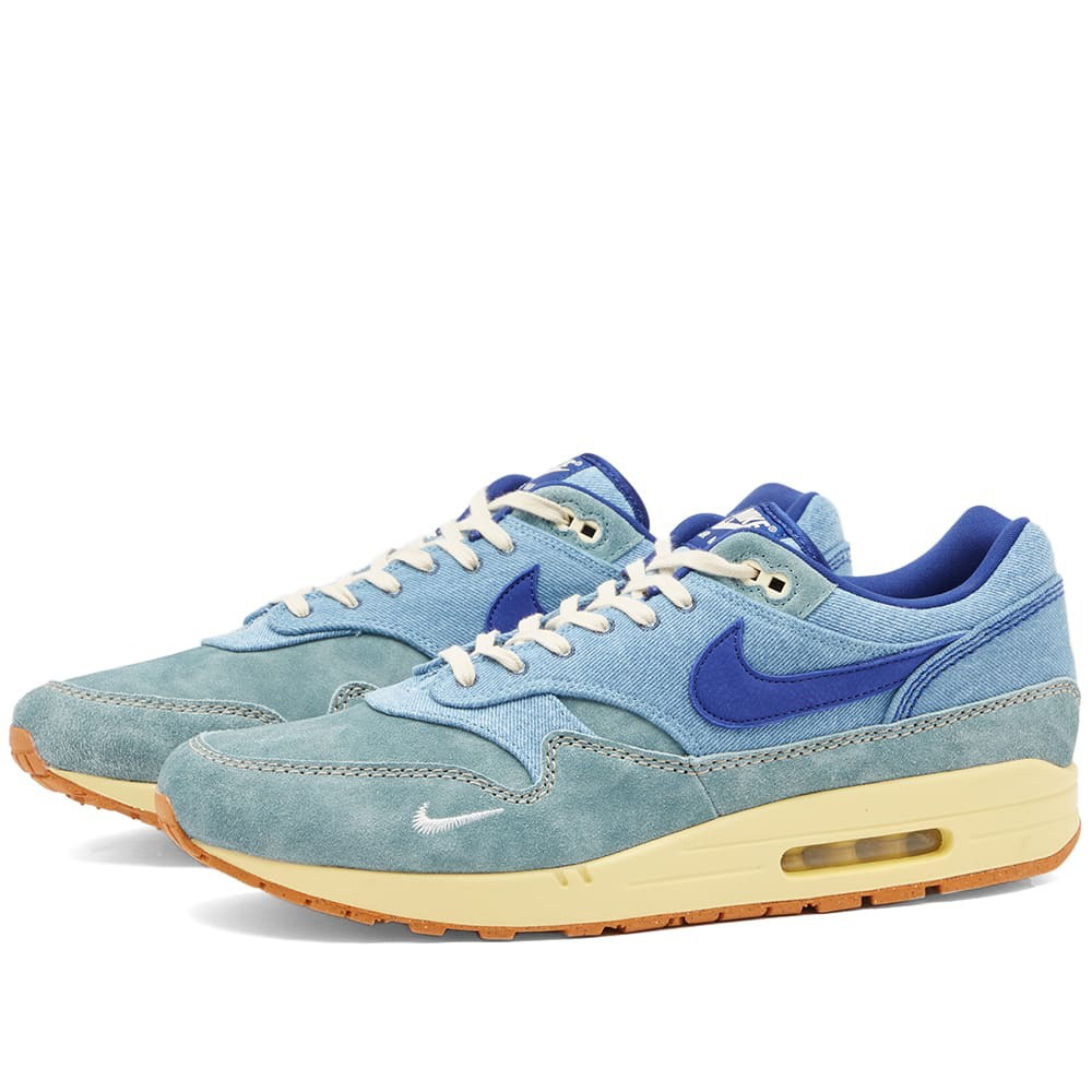 Consistente Mayo léxico Nike Air Max 1 Prm Sneakers in Slate/Blue/Lemon Wash Nike