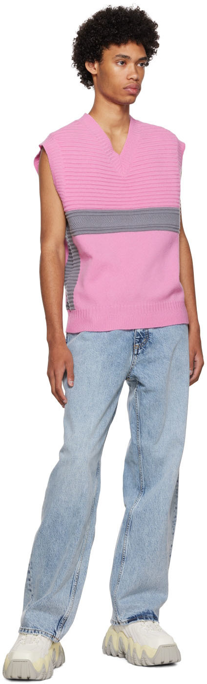 Eytys SSENSE Exclusive Pink Mane Vest