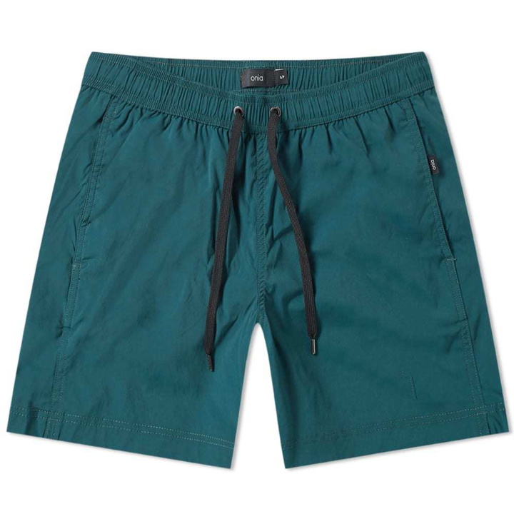 Photo: Onia Charles 7" Solid Swim Short Pine