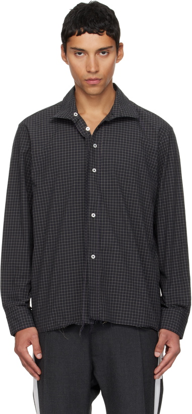 Photo: Camiel Fortgens Black Folded Shirt