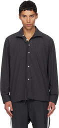 Camiel Fortgens Black Folded Shirt