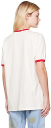 SUNNEI SSENSE Exclusive White T-Shirt