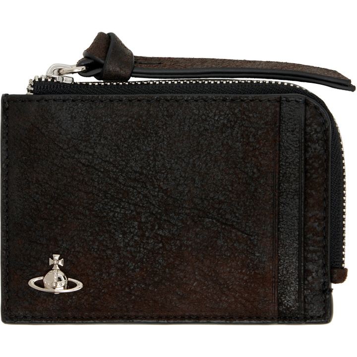 Photo: Vivienne Westwood Brown Zip Card Holder