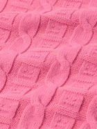 Acne Studios - Kelviro Cable-Knit Sweater - Pink