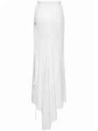 ANN DEMEULEMEESTER - Vittoria Cotton Jersey Long Flared Skirt