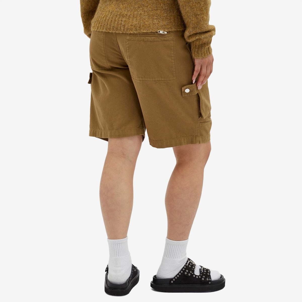 Isabel Marant Étoile Women's Jenize Cargo Short in Khaki
