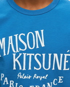 Maison Kitsune Palais Royal Classic Tee Blue - Mens - Shortsleeves