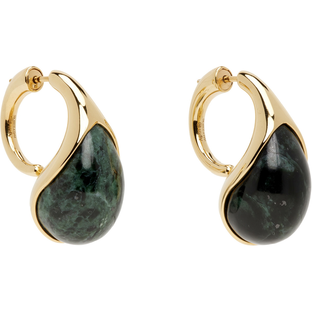 Bottega Veneta Drop Marble Earrings