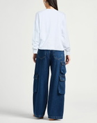 Shoe Womens Sweatshirt in White