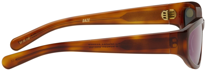FLATLIST EYEWEAR Brown Veneda Carter Edition Daze Sunglasses