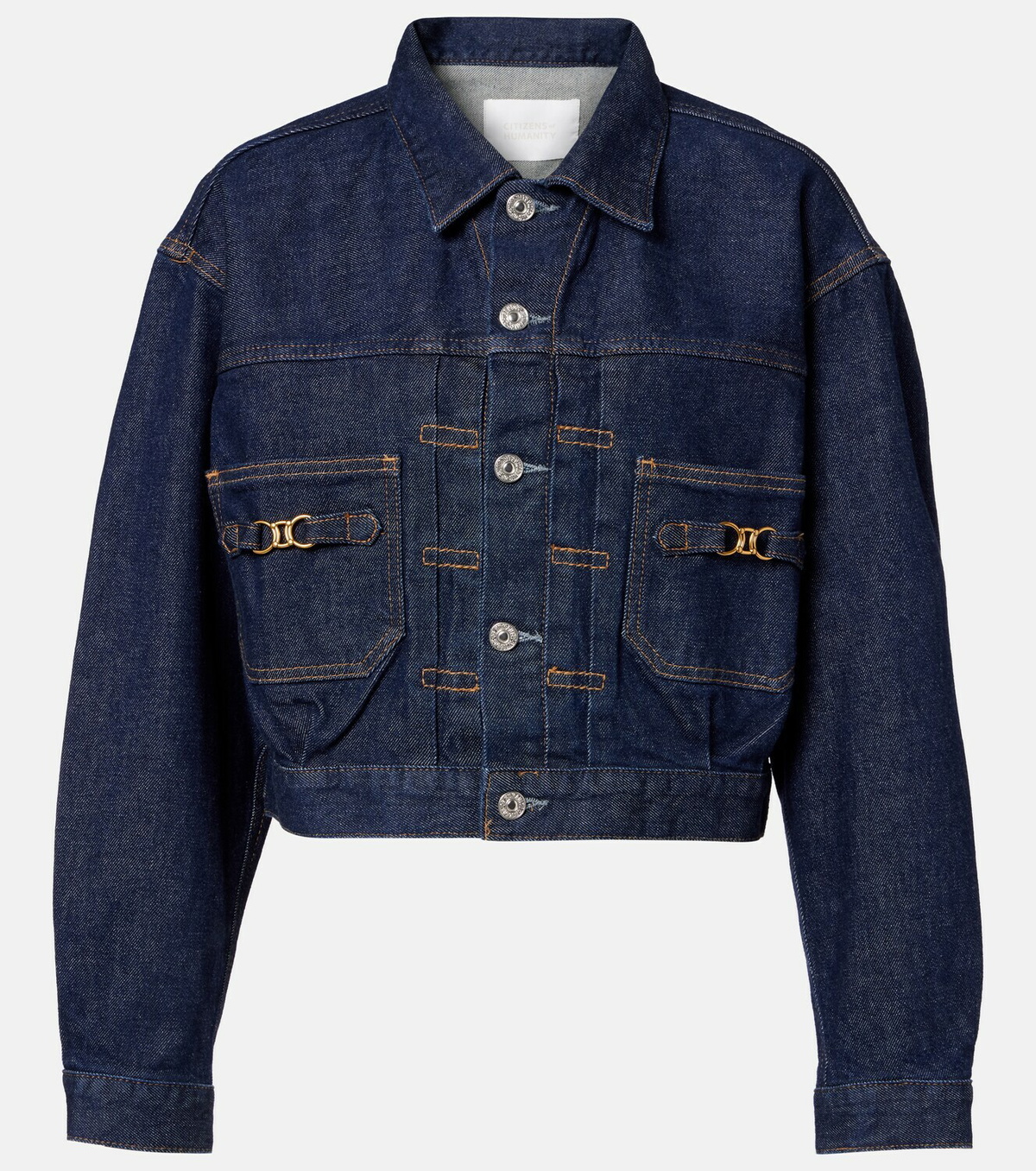 Citizens of Humanity Alma cropped denim jacket