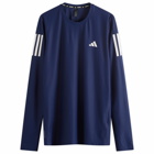 Adidas Men's OTR B Long Sleeve in Dark Blue