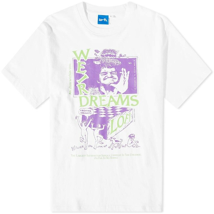 Photo: Lo-Fi Men's Weird Dreams T-Shirt in White