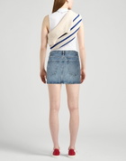 Agolde Womens Denim skirt in Blue