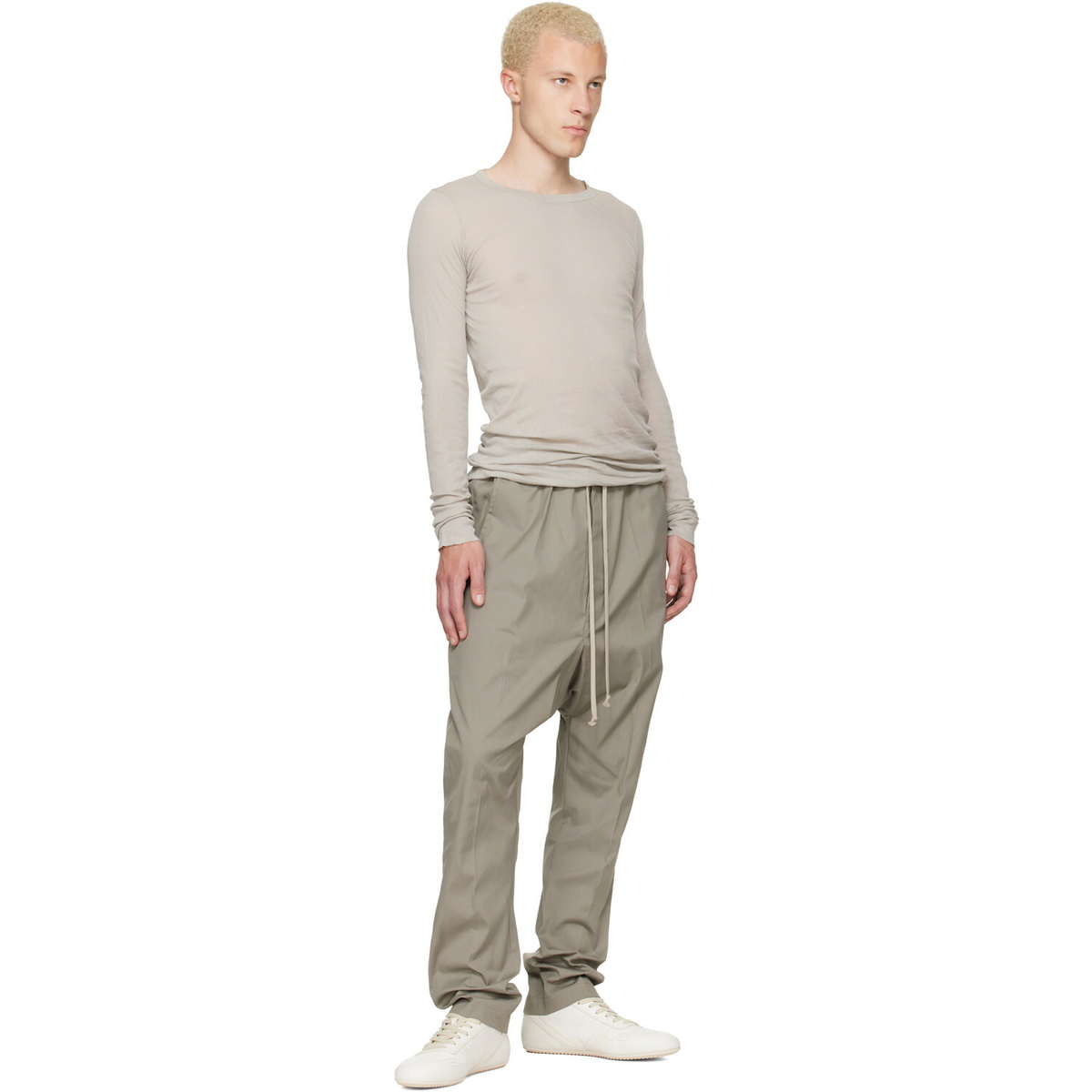 Rick Owens Off-White Tower Rib LS T-shirt