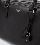 Tom Ford Logo leather duffel bag
