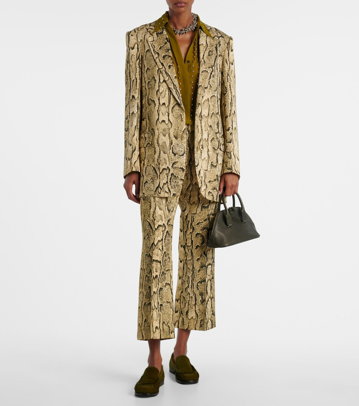 Dries Van Noten Calf hair loafers