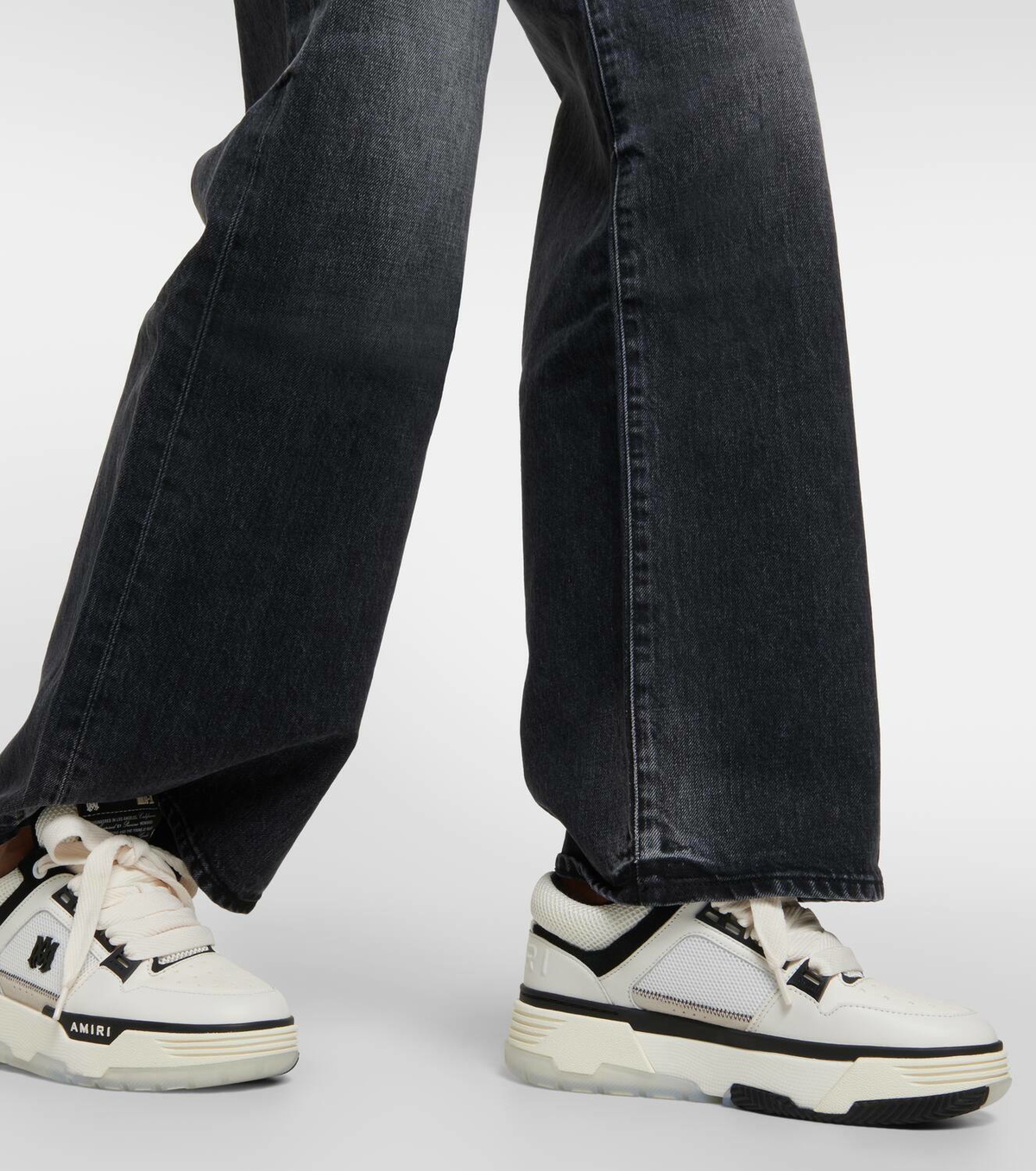 Amiri MA-1 leather and mesh low-top sneakers Amiri