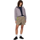 The North Face Purple Quest Cropped Waterproof Rain Jacket