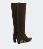 Staud Wally suede knee-high boots