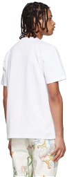 Casablanca White Organic Cotton T-Shirt