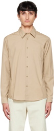 A.P.C. Beige Clément Shirt