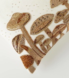 Jonathan Adler Botanist Mushroom Field linen cushion