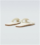 The Row - Gene flat leather sandals