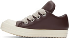 Rick Owens Purple Jumbo Lace Sneakers