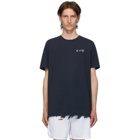 Off-White Navy New Logo T-Shirt